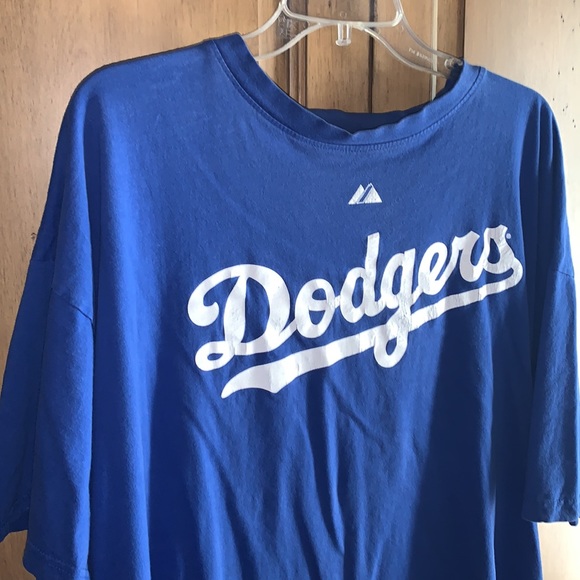 Majestic L.A Dodgers MLB Team Short Sleeve T-Shirt (Tall T) - Picture 2 of 8